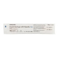 Standard Insulin Syringe with Needle McKesson 1 mL 1/2 Inch 28 Gauge NonSafety Regular Wall