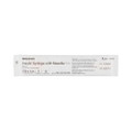 Standard Insulin Syringe with Needle McKesson 1 mL 1/2 Inch 27 Gauge NonSafety Regular Wall