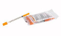 Standard Insulin Syringe with Needle Sol-M 1 mL 1/2 Inch 30 Gauge NonSafety Regular Wall