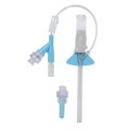 Closed IV Catheter Nexiva 22 Gauge 1 Inch Vialon Biomaterial Winged Hub Blood Control