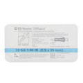 Closed IV Catheter Nexiva Diffusics 22 Gauge 1 Inch Vialon Biomaterial Winged Hub Blood Control Non-Safety Closed IV Catheter Nexiva Diffusics 22 Gauge 1 Inch Vialon Biomaterial Winged Hub Blood Control Non-Safety