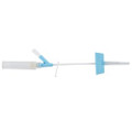 Closed IV Catheter Saf-T-Intima 22 Gauge 3/4 Inch Vialon Winged Hub Blood Control