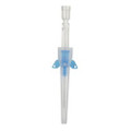 Peripheral IV Catheter Introcan Safety® 22 Gauge 1 Inch Polyurethane Winged Hub Non Blood Control Passive Safety Peripheral IV Catheter Introcan Safety® 22 Gauge 1 Inch Polyurethane Winged Hub Non Blood Control Passive Safety