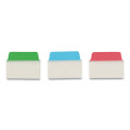 Ultra Tabs Repositionable Standard Tabs, 1/5-cut Tabs, Assorted Primary Colors, 2" Wide, 24/pack - VISAVE74754