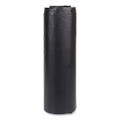 High-density Commercial Can Liners, 60 Gal, 22 Microns, 43" X 48", Black, 150/carton