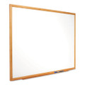 Classic Series Total Erase Dry Erase Board, 36 X 24, Oak Finish Frame