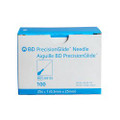 Hypodermic Needle PrecisionGlide 1 Inch Length 25 Gauge Thin Wall Without Safety