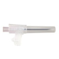 Safety Hypodermic Needle Magellan 1-1/2 Inch Length 18 Gauge Regular Wall Sliding Safety Needle