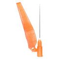 Safety Hypodermic Needle Sol-Care 1-1/2 Inch Length 25 Gauge Regular Wall Hinged Safety Needle
