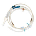 Primary IV Administration Set QuantumTIS Gravity 2 Ports 20 Drops / mL Drip Rate 15 Micron Filter 80 Inch Tubing Solution
