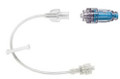 IV Extension Set Maxplus Clear Needle-Free Port Mini Bore 14 Inch Tubing Without Filter Sterile