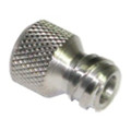 Syringe Tip Cap Stainless Steel, Female Luer Lock