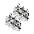 Bulldog Clips, Jumbo, Nickel-plated, 12/box