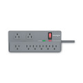 Guardian Premium Surge Protector, 8 Outlets, 6 Ft Cord, 1080 Joules, Gray