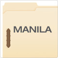 Manila Fastener Folders, 1/3-cut Tabs: Assorted, 2 Fasteners, Legal Size, Manila Exterior, 50/box
