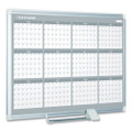 12 Month Year Planner, 36x24, Aluminum Frame