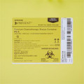 Chemotherapy Waste Container McKesson Prevent® Yellow Base 13-1/2 H X 17-3/10 W X 13 L Inch Vertical Entry 8 Gallon Chemotherapy Waste Container McKesson Prevent® Yellow Base 13-1/2 H X 17-3/10 W X 13 L Inch Vertical Entry 8 Gallon