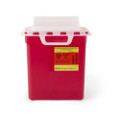 Sharps Container BD Red Base 16-3/5 H X 10-7/10 W X 6 D Inch Horizontal Entry 3 Gallon Sharps Container BD Red Base 16-3/5 H X 10-7/10 W X 6 D Inch Horizontal Entry 3 Gallon