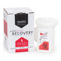 Mailback Sharps Container Sharps Compliance White Base 4.5 L X 4.5 W X 6.75 H Inch Vertical Entry 0.25 Gallon Mailback Sharps Container Sharps Compliance White Base 4.5 L X 4.5 W X 6.75 H Inch Vertical Entry 0.25 Gallon
