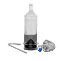 CT Single Syringe Kit Genus 60 Inch Tubing 200 mL