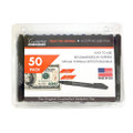 Counterfeit Bill Detector Marker Pen, 3 X 7.25 X 0.6, Black, 50/pack Counterfeit Bill Detector Marker Pen, 3 X 7.25 X 0.6, Black, 50/pack