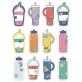 Assorted Colorful Cut-outs, 36-piece Set, We Stick Together: Cups + Water Bottles, 5.8" X 8", Multicolor Assorted Colorful Cut-outs, 36-piece Set, We Stick Together: Cups + Water Bottles, 5.8" X 8", Multicolor