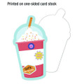 Assorted Colorful Cut-outs, 36-piece Set, We Stick Together: Cups + Water Bottles, 5.8" X 8", Multicolor