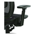 Hollins Ergonomic Mesh Swivel Task Chair, Supports Up To 275 Lb, 18.57 To 22.54 Seat Height, Black Seat/back, Black Base