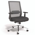 Ashdale Ergonomic Fabric Swivel Task Chair, Supports Up To 275 Lb, 18.15 To 21.89 Seat Height, Black Seat/back, Black Base Ashdale Ergonomic Fabric Swivel Task Chair, Supports Up To 275 Lb, 18.15 To 21.89 Seat Height, Black Seat/back, Black Base
