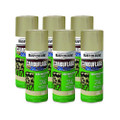 Camouflage Spray Paint, Flat Sand, 12 Oz Aerosol Can, 6/carton