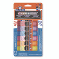 Glitter Glue Sticks, Applies Assorted Colors, 0.21 Oz, Dries Clear Glitter, 12/pack Glitter Glue Sticks, Applies Assorted Colors, 0.21 Oz, Dries Clear Glitter, 12/pack