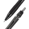 Jetstream Elements Hybrid Gel Pen, Retractable, Medium 1 Mm, Black Ink, Black Barrel, Dozen