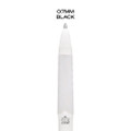 207 Plus+ Gel Pen, Retractable, Medium 0.7 Mm, Black Ink, White Barrel, 4/pack