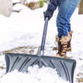 Steel Core Snow Pusher With Wear Strip, 24" Wide, 57.55" Long, 6/carton