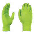 Heavy-duty Industrial Nitrile Gloves, Powder-free, 8 Mil, X-large, Green, 100 Gloves/box, 10 Boxes/carton