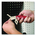 Quick Change Lock Back Utility Knife, 1.25" Blade, 3.5" Aluminum Handle, Red