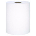 Universal 100% Recycled Fiber Hard Roll Paper Towels, 1-ply, 8" X 800 Ft, White, 6 Rolls/carton