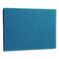 Blue Cleaner Pad, 14 X 20, Blue, 5/carton - VISAM740041420