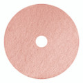 Remover Burnishing Pads, 20", Pink, 5/carton Remover Burnishing Pads, 20", Pink, 5/carton