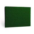 Scrubbing Pads, 14 X 28, Green, 5/carton - VISAM740031428