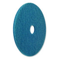 Blue Cleaner Pad, 20" Diameter, Blue, 5/carton - VISAM7400420