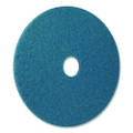 Blue Cleaner Pad, 20" Diameter, Blue, 5/carton - VISAM7400420