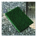 90-96 Medium Duty Hand Cleaning Pad, 6 X 9, Green, 20/pack, 3 Packs/carton - VISAM7510161