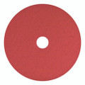 Buffing Pads, 12" Diameter, Red, 5/carton - VISAM7404412 Buffing Pads, 12" Diameter, Red, 5/carton - VISAM7404412