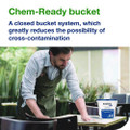 Chem-ready Buckets, 8.5 X 7 X 7, White, 5/carton