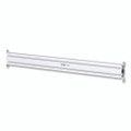 Slat Rail For Slat Wall System For 32" Tvs, 3.39w X 1.8d X 41h, Silver, Supports 33 Lb Slat Rail For Slat Wall System For 32" Tvs, 3.39w X 1.8d X 41h, Silver, Supports 33 Lb