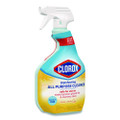 Disinfecting All Purpose Cleaner Spray, Crisp Lemon Scent, 32 Oz Bottle, 9/carton