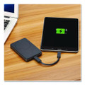 Portable Wireless Magnetic Charging Power Bank, Usb C, Black