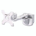 Single-extension Monitor Mount For Slat Wall System For 32" Tvs, 4.9w X 4.7d X 14.2h, Silver, Supports 22 Lb Single-extension Monitor Mount For Slat Wall System For 32" Tvs, 4.9w X 4.7d X 14.2h, Silver, Supports 22 Lb