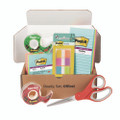 Office Essentials Kit, 7 Pads Assorted Super Sticky Notes, 1 Pack Flags, Roll Magic Tape, Roll Super-hold Tape, 1 Scissors Office Essentials Kit, 7 Pads Assorted Super Sticky Notes, 1 Pack Flags, Roll Magic Tape, Roll Super-hold Tape, 1 Scissors